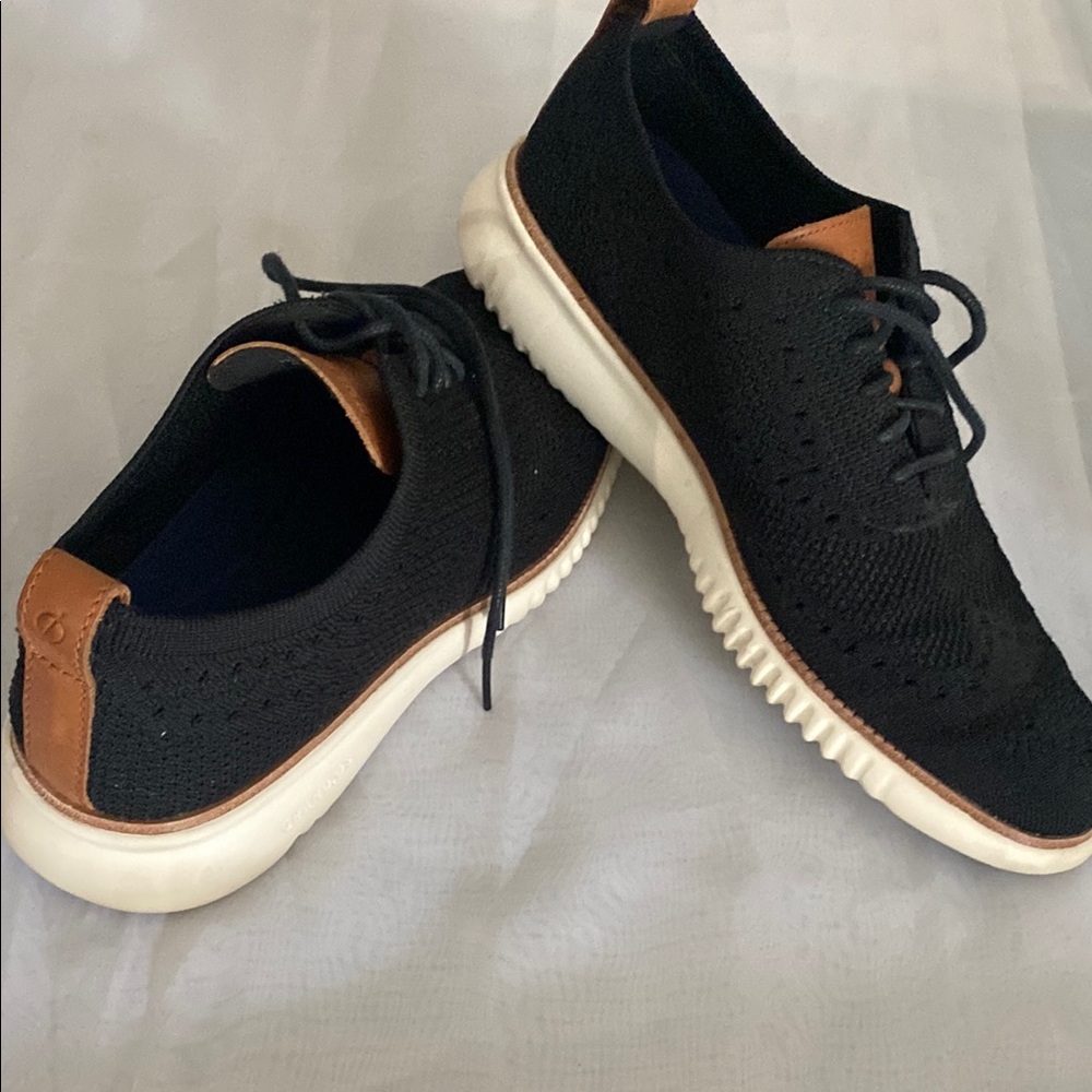 Men's Black and Tan Shoes